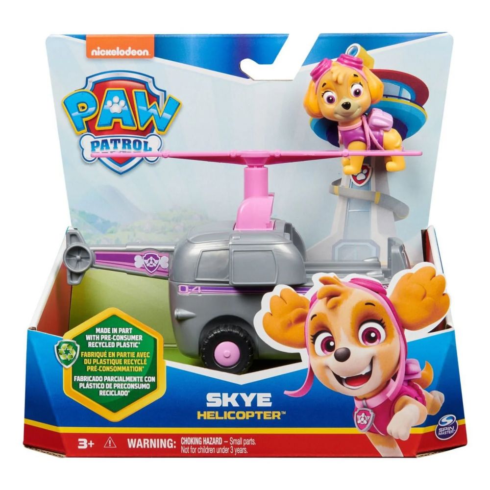 Vehicule et figurine paw patrol skye Vehicule et figurine paw patrol skye