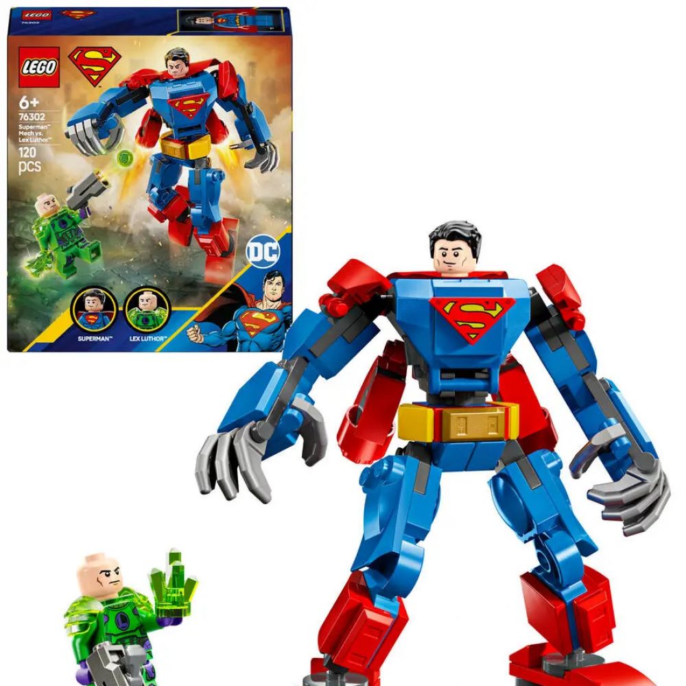Le robot de Superman™ contre Lex Luthor™ Le robot de Superman™ contre Lex Luthor™