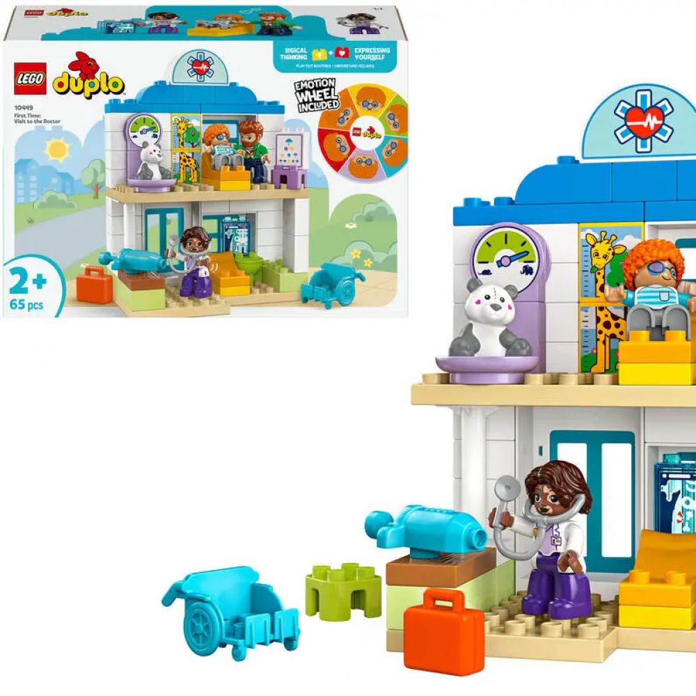 LEGO® DUPLO 10449 - PREMIERE VISITE CHEZ LE MEDECIN LEGO® DUPLO 10449 - PREMIERE VISITE CHEZ LE MEDECIN