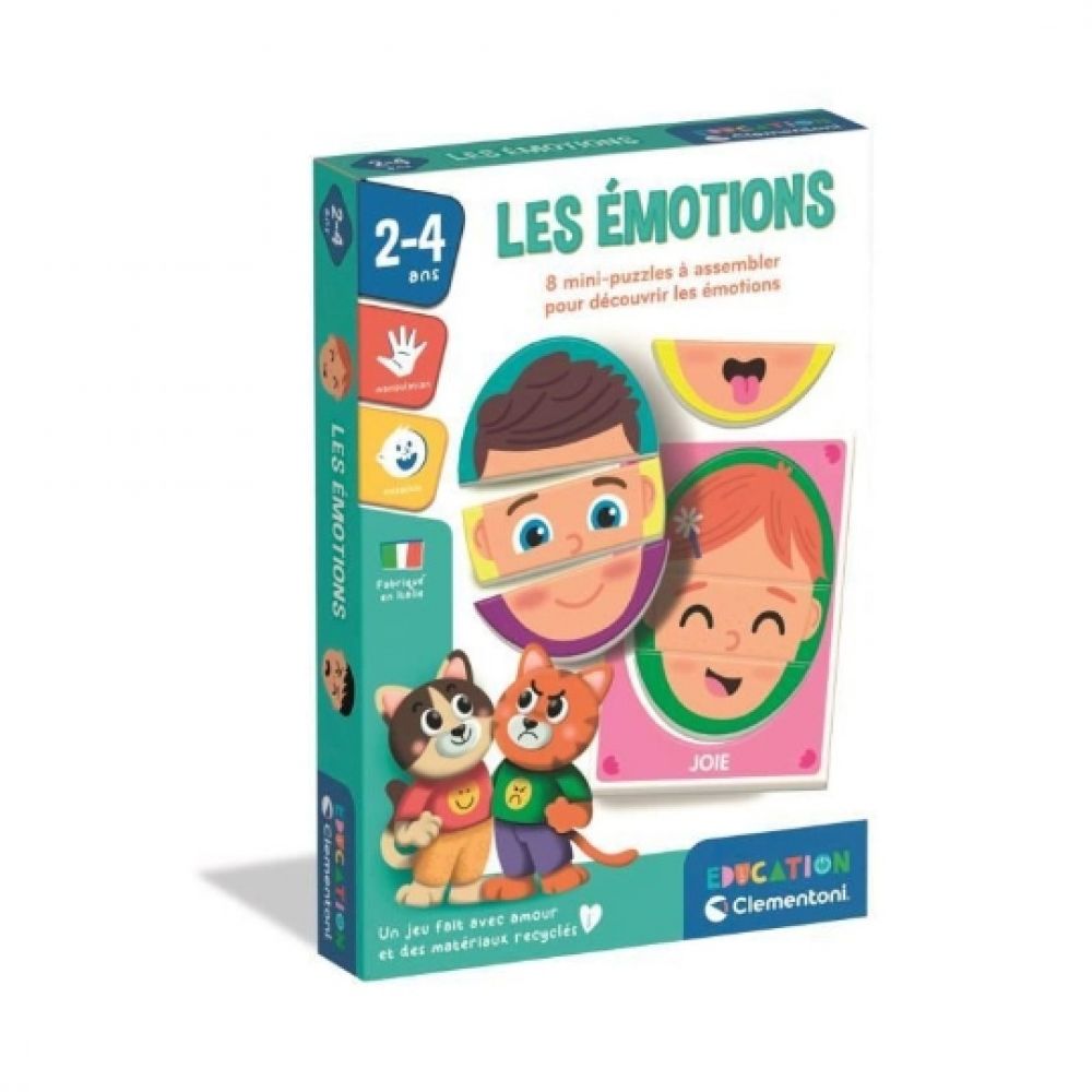 Les emotions - puzzles éducatif Les emotions - puzzles éducatif