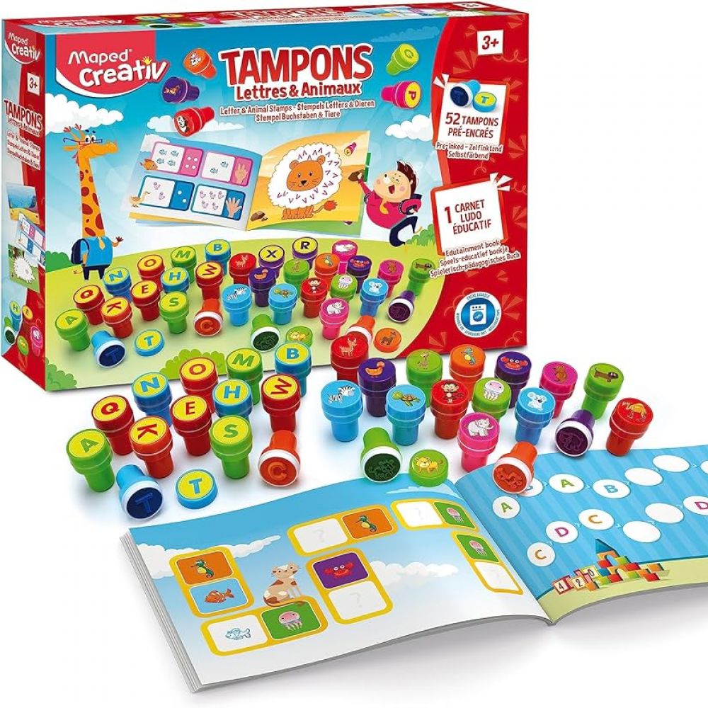 Tampons lettres et animaux Tampons lettres et animaux