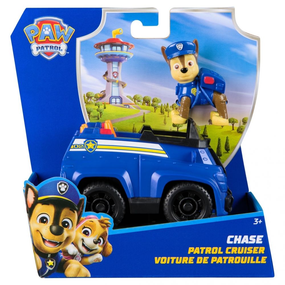 VÉHICULE ET FIGURINE PAT'PATROUILLE (PAW PATROL) VÉHICULE ET FIGURINE PAT'PATROUILLE (PAW PATROL)