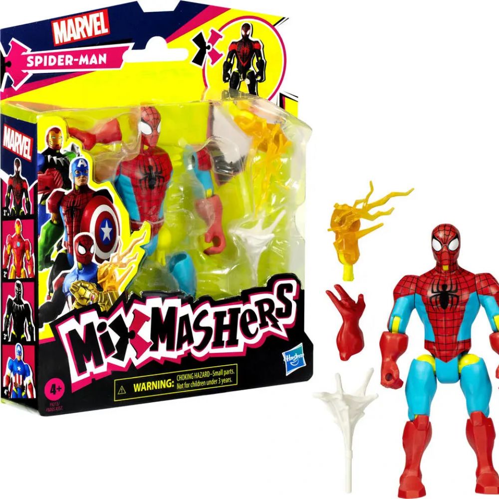 Figurine 12 cm MixMashers Marvel Spiderman Figurine 12 cm MixMashers Marvel Spiderman