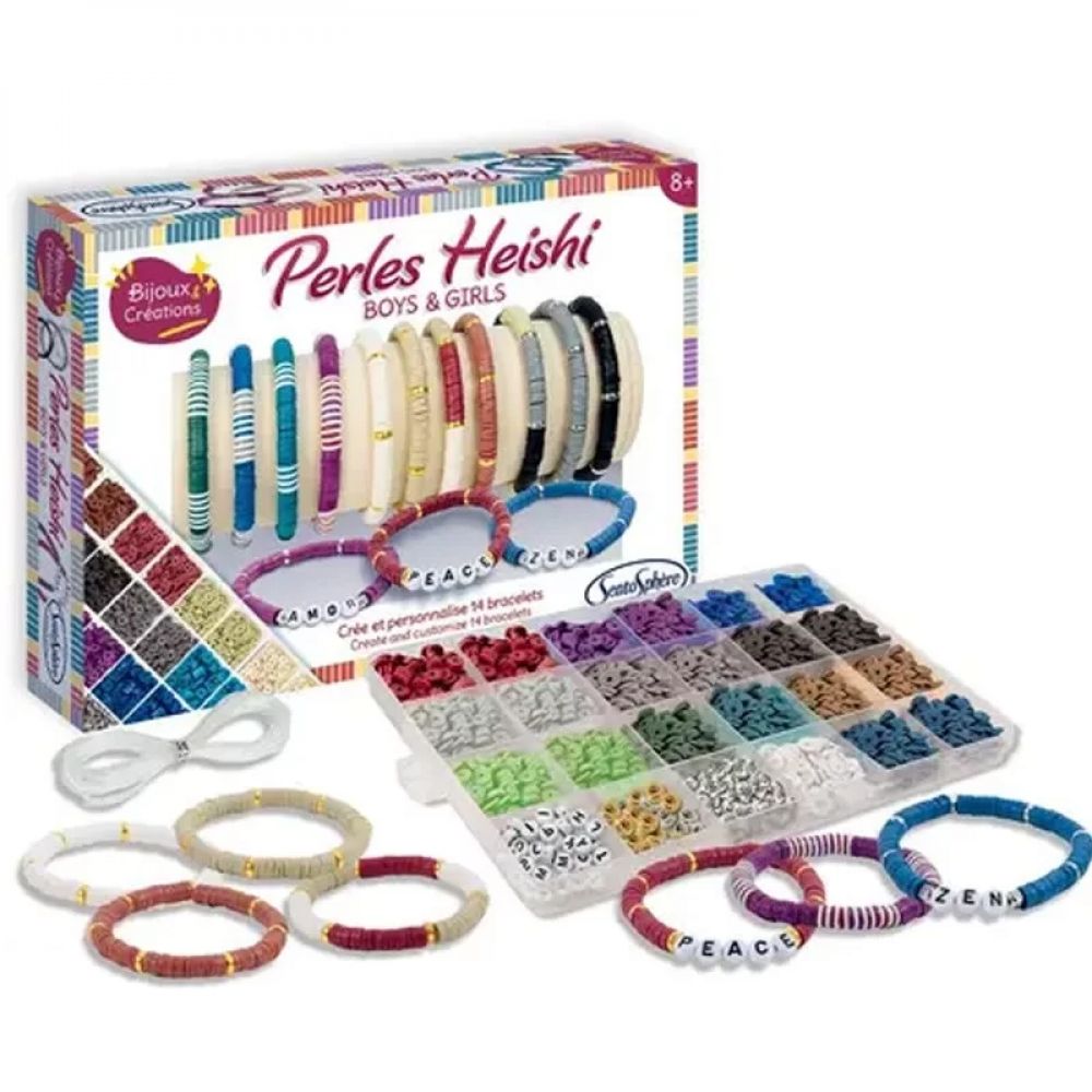 Coffret creatif - Perles Heishi boys and girls Coffret creatif - Perles Heishi boys and girls