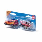 Land rover defender avec bateau