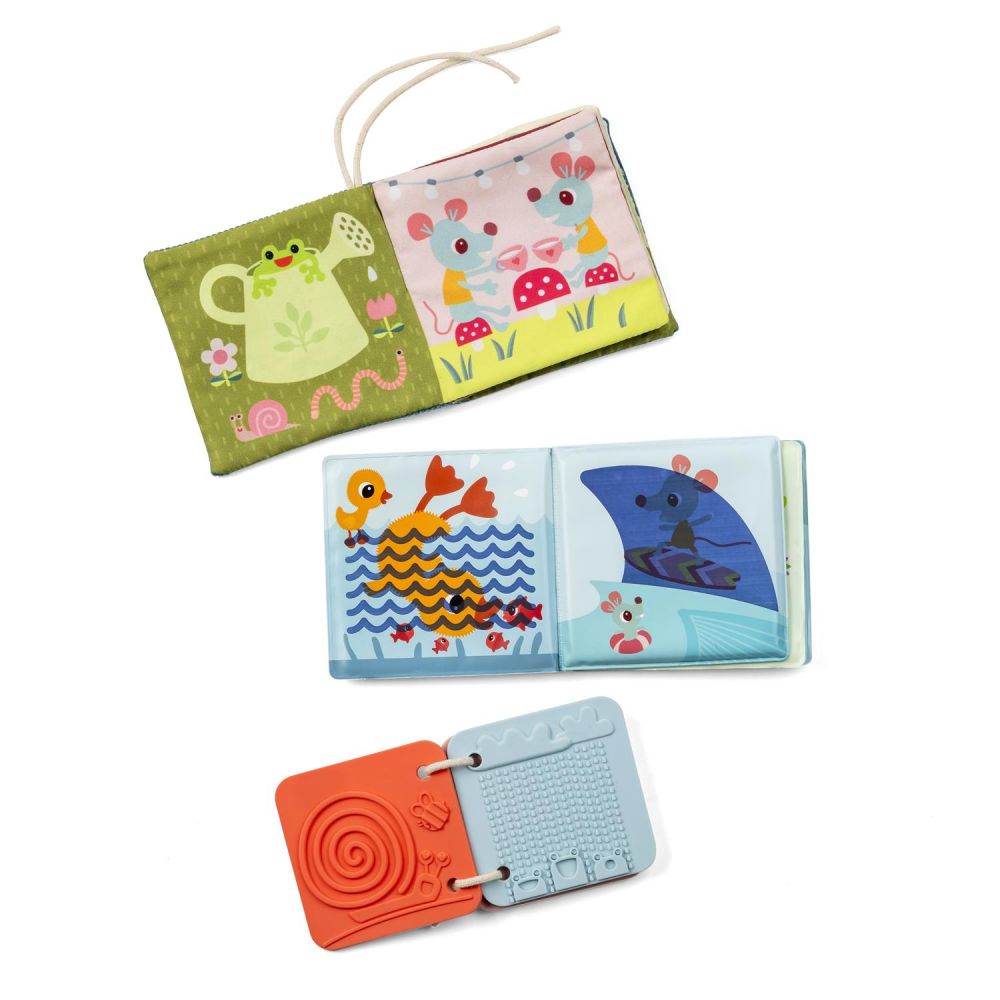 SET DE NAISSANCE - 3 LIVRES SENSORIELS JARDIN SET DE NAISSANCE - 3 LIVRES SENSORIELS JARDIN