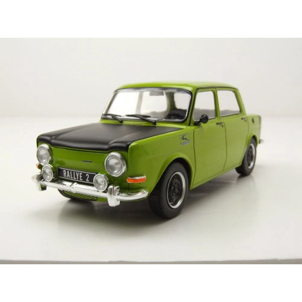 1970 Simca 1000 Rallye 2 Vert/Noir 1:24 WhiteBox 124246 1970 Simca 1000 Rallye 2 Vert/Noir 1:24 WhiteBox 124246