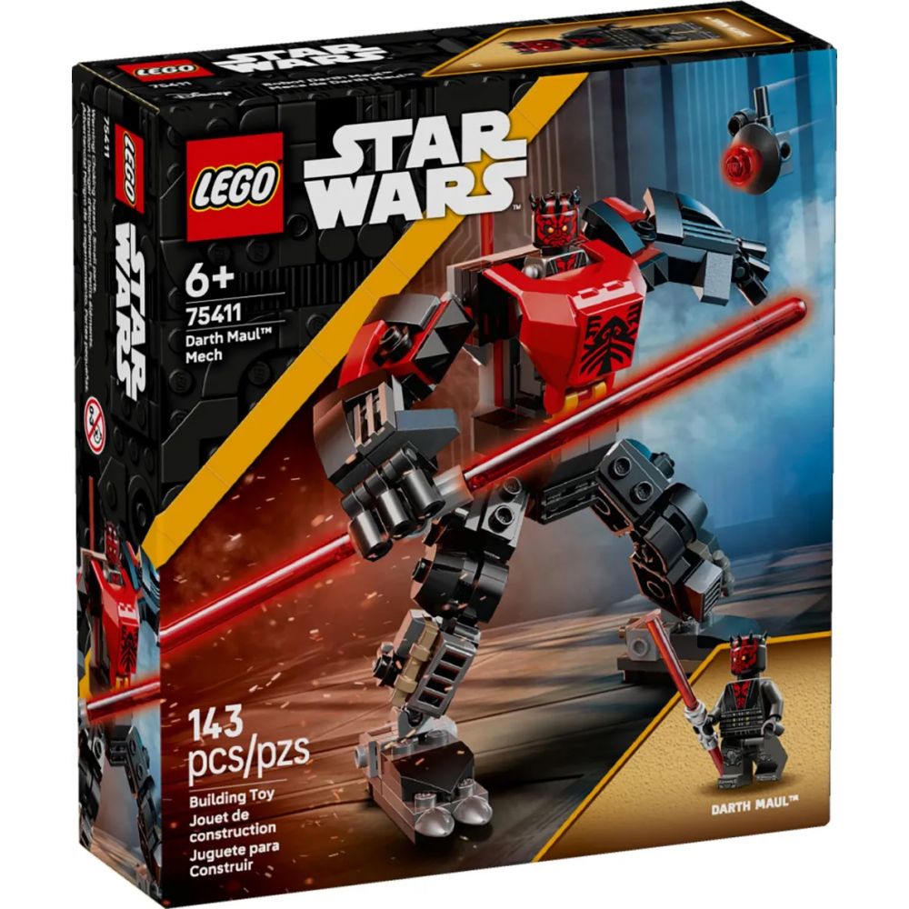 Le robot Dark Maul LEGO Star Wars 75411 : Darth Maul Mech Le robot Dark Maul LEGO Star Wars 75411 : Darth Maul Mech
