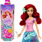 Mattel Princesses Disney Spin & Reveal Coffret avec poupée Ariel et 11 surprises
